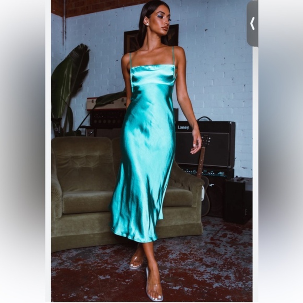 Walter Baker Turquoise Dani Dress